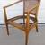 Barrel Back Cane Chair Mid Century Modern 3 thumbnail