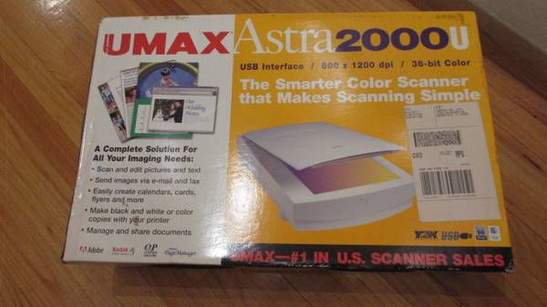 Scanner,   Umax Astra 2000U  color Scanner 1