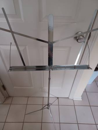 Guitar Strap $10 & Music Stand $13 1