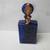 "J. W. DANT" COBALT BLUE 50 th ANNIVERSARY WHISKY BOTT 3 thumbnail