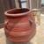Hand cut limestone/travertine top on large glazed pot 10 thumbnail