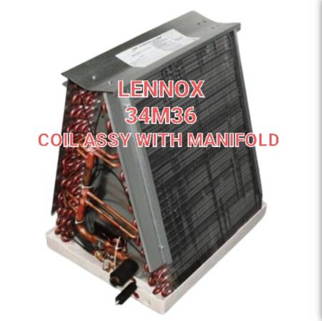 Lennox 34m36 HVAC Coil Assembly with Manifold Heating Air Conditioning Furnace 1
