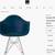 Herman Miller Eames Molded Plastic Armchair 4 chairs 8 thumbnail