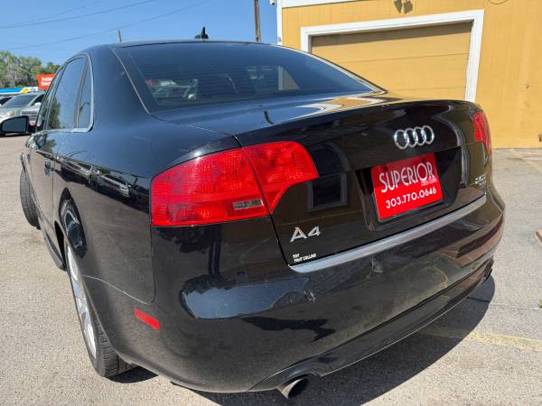 Audi A4 2.0T quattro AWD 2008 *MANUAL DE 6 VELOCIDADES* UN SOLO DUEÑO* POCAS MILLAS** - $6,700 (SUPERIOR AUTO SALES)63620031816065123