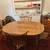 Ethan Allen Dining Set with 4 Fiddleback Chairs 1 thumbnail