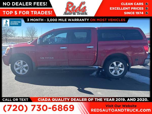 2012 Nissan Titan SL FOR - $15,999 (1451 Vista View Dr., Longmont, CO 80504)63471998929921124