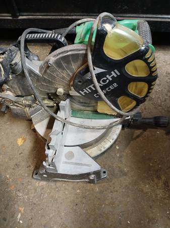 Hitachi miter saw 1