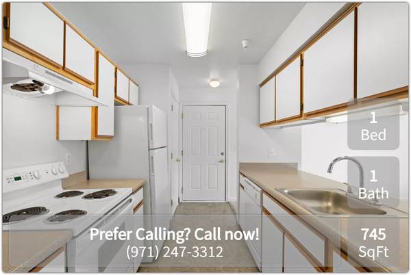 $1,525 / 1br - 745ft2 - Don't wait! This spacious 1 bed, 1 bath will go fast! 745 Sq Ft! (Tigard)64039054950403121