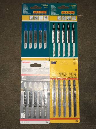 T Shank Jig Saw Blades fits Dewalt Jigsaw 1