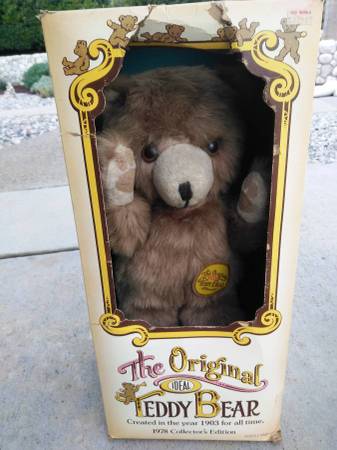 Original Ideal Teddy Bear, 1978 Collector's Edition 1