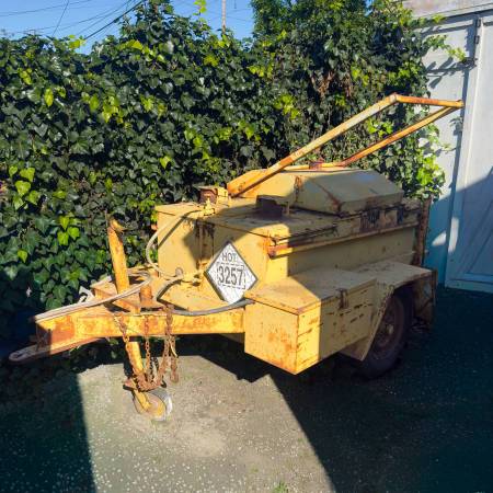 Roofmaster 150 Hot Tar Kettle Trailer – Roofing / Shower Pan / Hatch 1