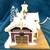 Village Christmas Station LIGHTS UP Thomas Kinkade 3 thumbnail