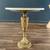 Vintage Italian Neoclassical Gilt-Wood Pedestal Side Table, c.1960’s 2 thumbnail