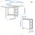IKEA NORDEN Gateleg table (hobby table) 5 thumbnail