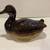 Vintage Brown Ceramic Duck Sculpture and Trinket Dish 1970’s 5 thumbnail
