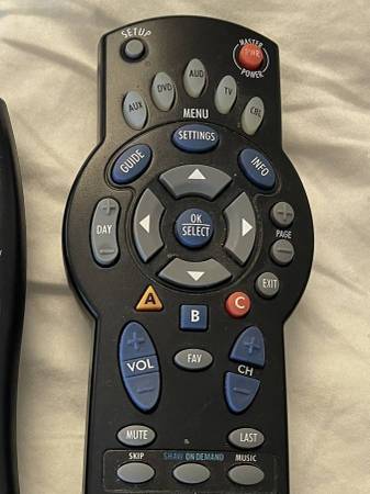 Shaw Remote Control 1