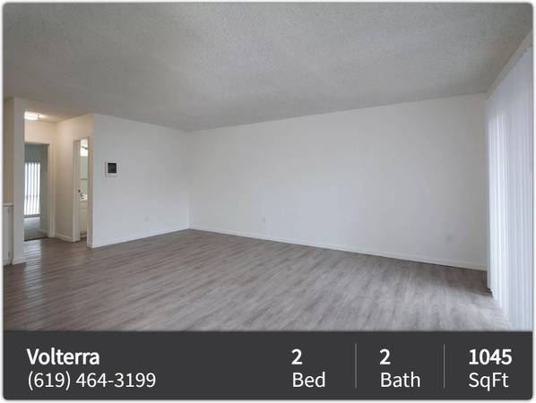 $2,495 / 2br - 1045ft2 - ¡Calidad y comodidad a un precio que te encantará! Haz una visita hoy mismo! (La Mesa)63657326861571120