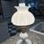 Vintage Milk Glass Hurricane Gone with the Wind Lamp 19” 1 thumbnail