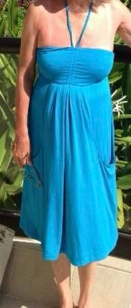 Blue Sundress 1
