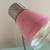 PINK DESK LAMP W ORGANIZER~19”TALL~FLEXABLE NECK 2 thumbnail