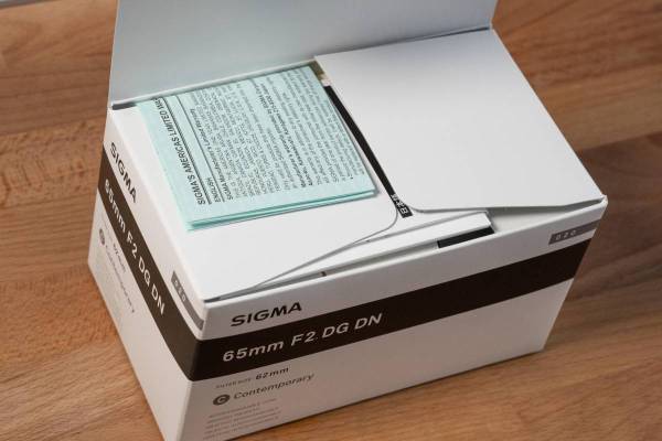 Nuevo en caja, lente Sigma 65 mm f/2, formato completo, para Sony E - $499 (Palo Alto)63470928876545121