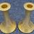 Rare T&V Limoges Porcelain Candlesticks Pair Gold Textured Grape Motif 2 thumbnail
