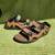 Vionic leather sandals men's size 7 1 thumbnail