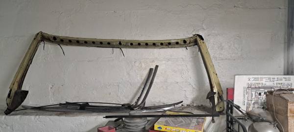 68 to 72 gm convertible windshield frame, original 1