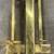 MODERN BRASS & GLASS DINING TABLE MASTERCRAFT LOOK 6 thumbnail