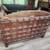 Carved Wood Large Bench with Storage 3 thumbnail