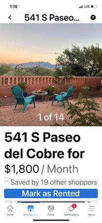 $2000.00 / 2br - 1800ft2 - Available Oct 2025-March 30, 2026 Santa Rita Views63674860629505120