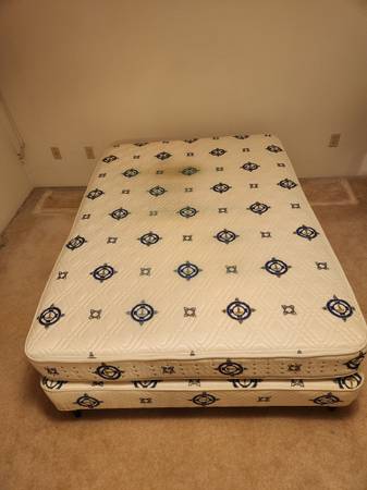 FREE   mattress and box spring 1