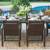 Ventura 7 pc Outdoor Patio Dining Set 1 thumbnail
