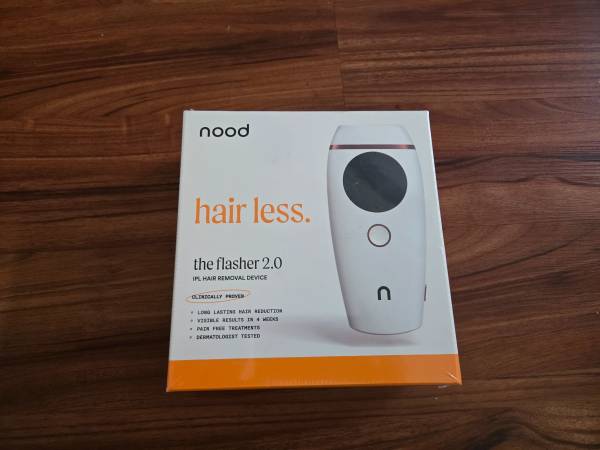 Nood Flasher 2.0 — IPL Laser Hair Removal Device for Women & Men 1