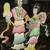 A. Antique 4Panel Oriental Chinoserie Screen Divider HAND CARVED WOMEN 12 thumbnail