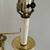 Genuine Brass Standing Floor Lamp Tested Works great-54 in height 8 thumbnail