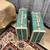 Vintage Green Marble Samsonite Luggage Suitcases 10 thumbnail