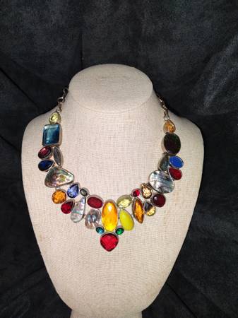 multi gemstone necklace 1
