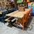 Salvage Wood Coastal Dining Tables - Rectangles, Rounds In Many Sizes 13 thumbnail