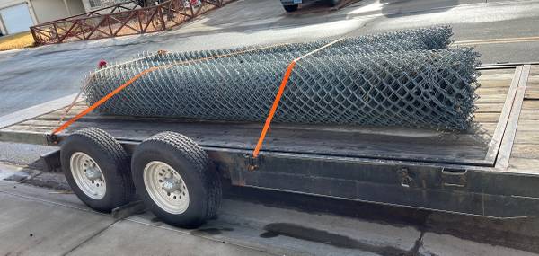 Chain Link Fencing, 12ft tall, Industrial grade 1