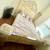QUEEN SIZE BED FRAME WITH BOX SPRING MIRROR AND NIGHT STAND 1 thumbnail