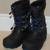Black Snow Boots Youth Size 6 1 thumbnail