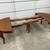 Antique Oak Dining Table with Leaves 9 thumbnail