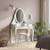 IKEA Hemnes dressing vanity table with mirror 1 thumbnail
