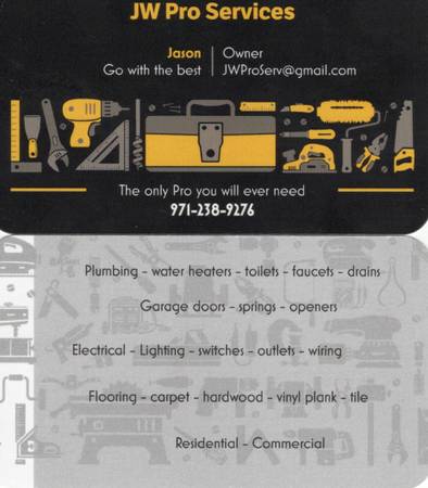 Handyman home service - JW Pro Services 1