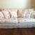 SOFA/COUCH w/ 6 pillows + matching OTTOMAN Floral Print (georgiapeach) 2 thumbnail