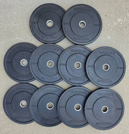 Torque Black Premium Bumper Plates 1