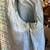 1960-70s Cream Turquoise Blue Wool Boucle Tweed Dress California Girl 10 thumbnail