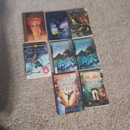 Percy Jackson Novels 1