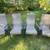 6 metal frame patio dining chairs 2 thumbnail